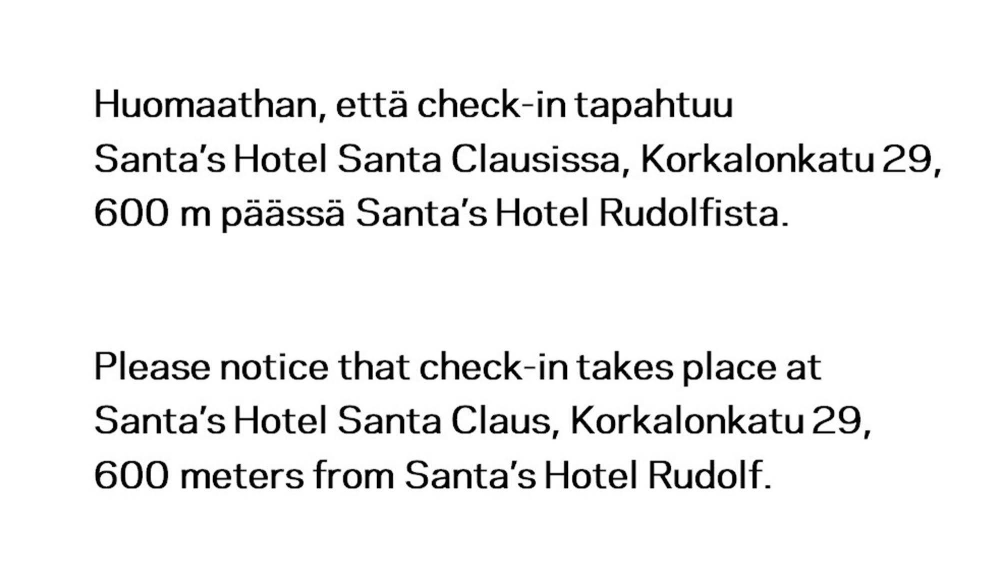 Santa'S Hotel Rudolf Rovaniemi Buitenkant foto